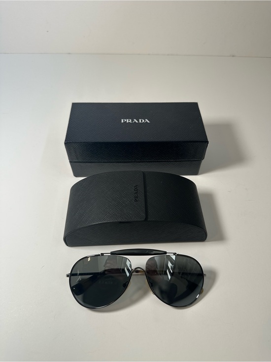 Prada Other - Free shipping Prada Black Textured Sunglass Case with Receipt